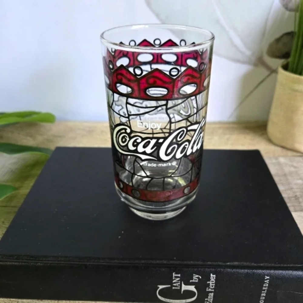 COCA-COLA | Tiffany Style Stained Glass Tumbler